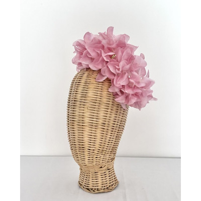 Corona Jazmines Rosa empolvado