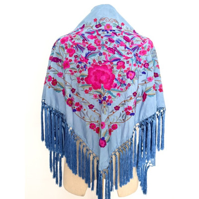 Mantoncillo Real celeste