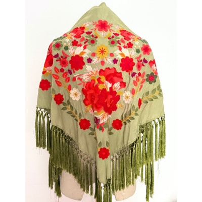 Mantoncillo Remedios verde caqui