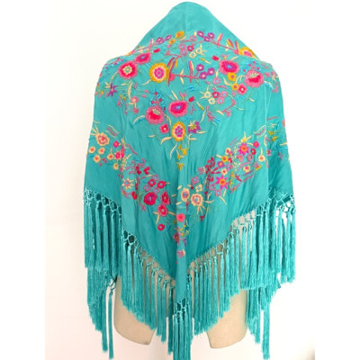 Mantoncillo Alba turquesa