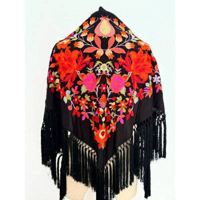 Mantoncillo Alhambra negro