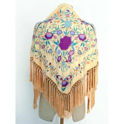 Mantoncillo Rosal amarillo pastel