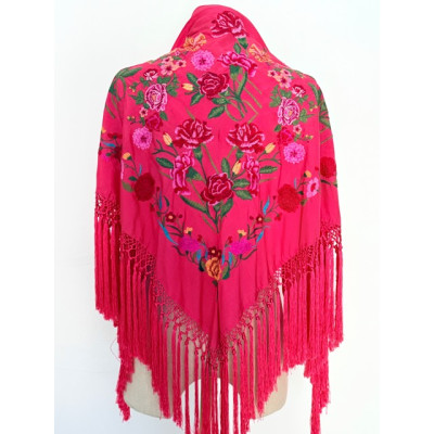 Mantoncillo Catalina fucsia
