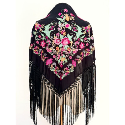 Mantoncillo Carla negro