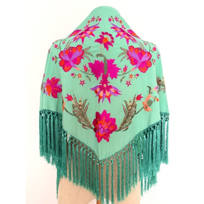 Mantoncillo Caribe verde menta