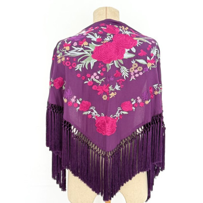 Mantoncillo Cartuja morado