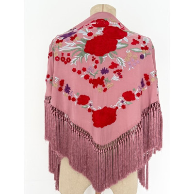 Mantoncillo Cartuja Rosa empolvado