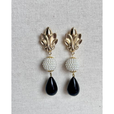 Pendientes Vania negro